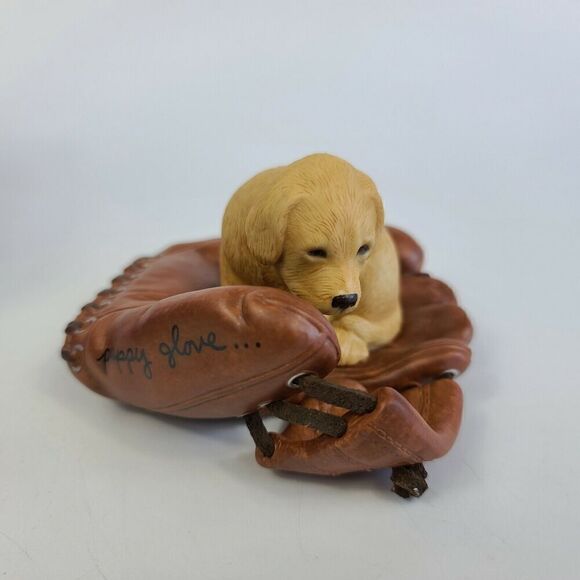 "PUPPY GLOVE" Greenwich Workshop Porcelain - WILL BULLAS - Picture 1 of 9